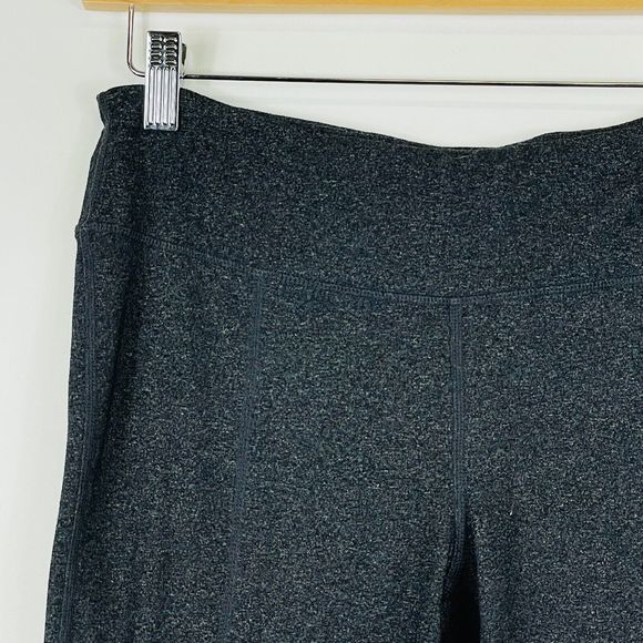 Prana Heather Grey‎ Calf Compression Cropped Pull On Leggings Womens Medium - Picture 4 of 8